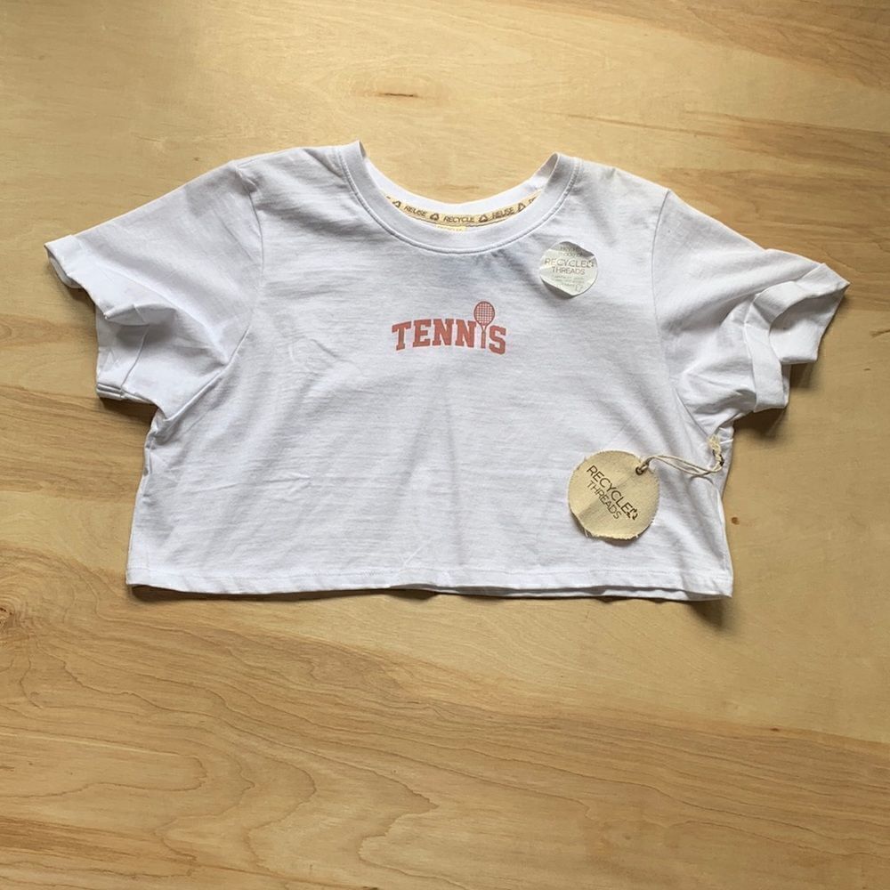 Recycle Threads “Tennis” Crop Top